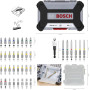 Coffret de 40 embouts de vissage EXTRA HARD BOSCH