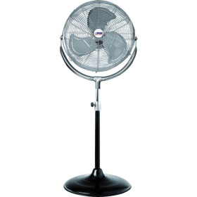 Ventilateur sur pied mobile D.50CM 230V 102W 3 ALLURES 6300M3/H