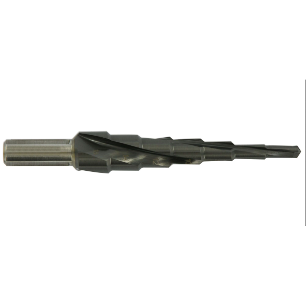 Foret conique étagé XL HSS -Revêtu TiAlN 5 à 16 mm
