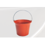 Seau de maçon rouge 11 litres