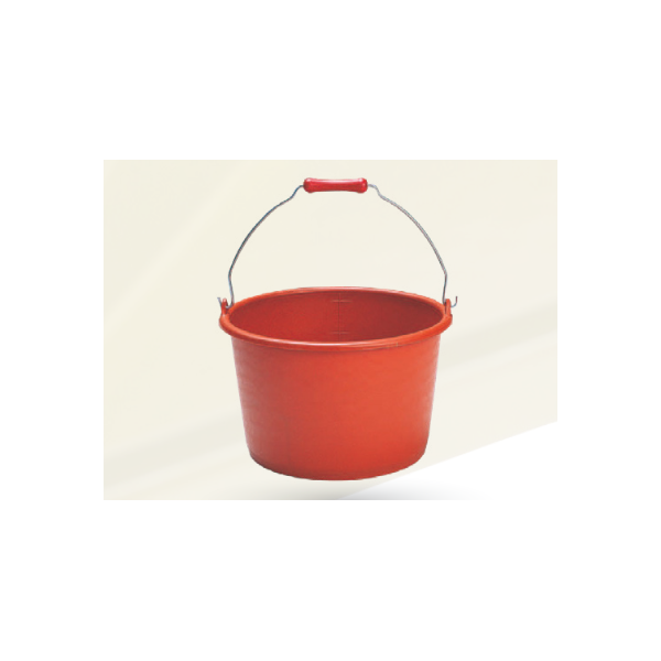 Seau agricole rouge 18 litres