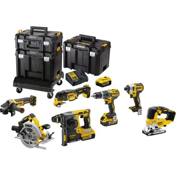 Pack de 6 machines DEWALT XR 18V