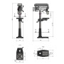 Perceuse à colonne Optimum DQ 32 (230 V)