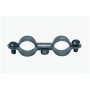 Colliers doubles 7X150 en acier zingué