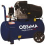 Compresseur mobile silencieux OBSIMA 50L 20/50 - 3CV 2,2KW- MONOPHASE