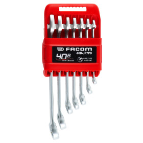 Jeu de 7 clés mixtes 40B en etui plastique - FACOM 40B.JP7PB