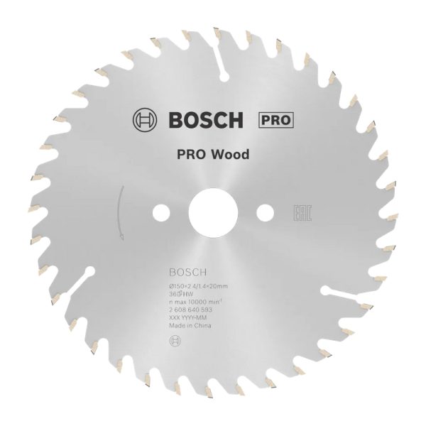 Lame de scie circulaire PRO Wood 150 X 2.4 / 1.4 36DENTS