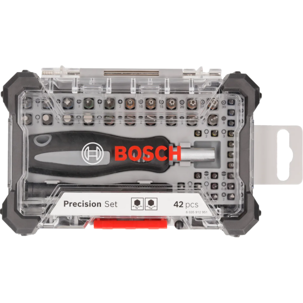 Coffret d'embouts de vissage de précision 42 PIECES
