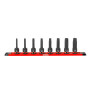 Jeu de 8 douilles impact 1/2" 6 pans - OGV® GRIP 6 A 17mm