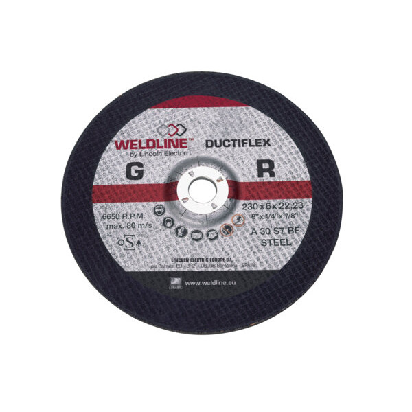 Disque de meulage DUCTIFLEX 115X6X22 CENTRE DEPORTE / 10 PIECES