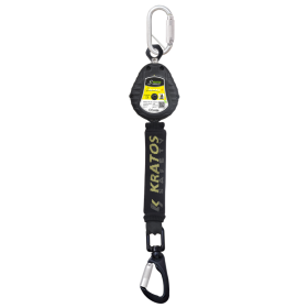 ANTICHUTE À RAPPEL AUTOMATIQUE AVEC SANGLE 1,75 METRES OLYMPE-S POUR NACELLE