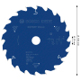 LAME CIRCULAIRE 165X20X1.8 EXPERT BOIS 20DTS