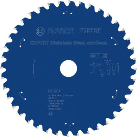 LAME CIRCULAIRE 160X20 EXPERT INOX 40DTS