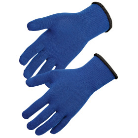 Gant fin fibres de bamboo. Tricoté non enduit